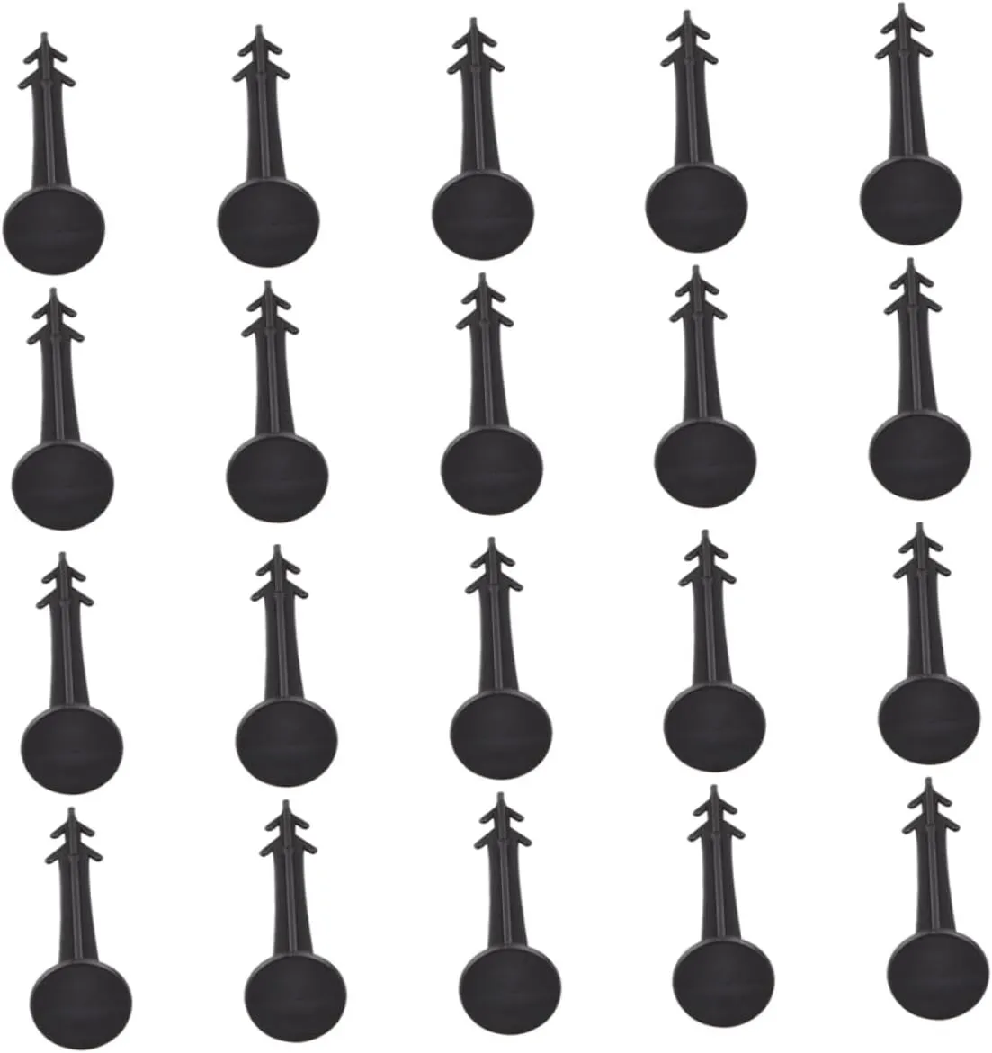 100pcs Camping Plastic Tent Nails Ground Pegs for Secure Tent Anchoring Wind Rain Resistant Easy Installation for Outdoor Use Awning Tarp Support