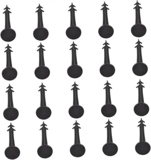 100pcs Camping Plastic Tent Nails Ground Pegs for Secure Tent Anchoring Wind Rain Resistant Easy Installation for Outdoor Use Awning Tarp Support