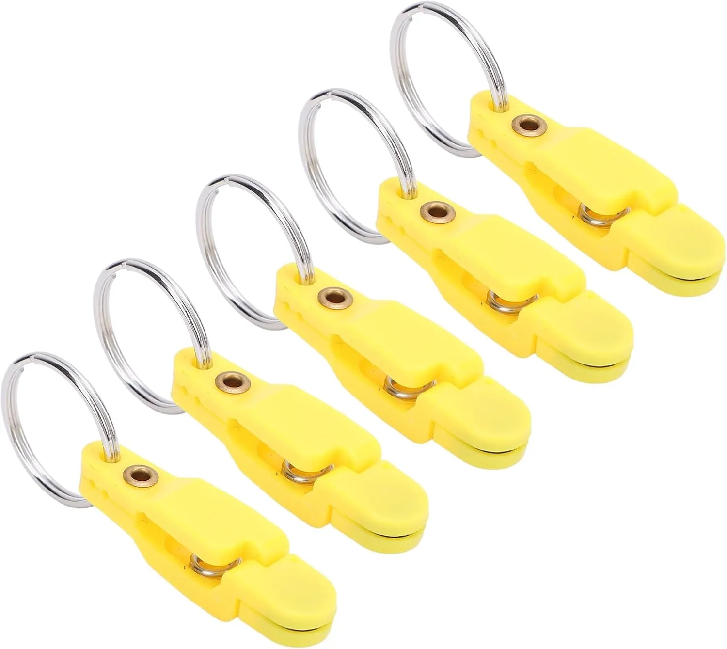 10Pcs Heavy Tension Snap Release Clips Fishing Trolling Padded Release Clips with Key for Planer Board Kite