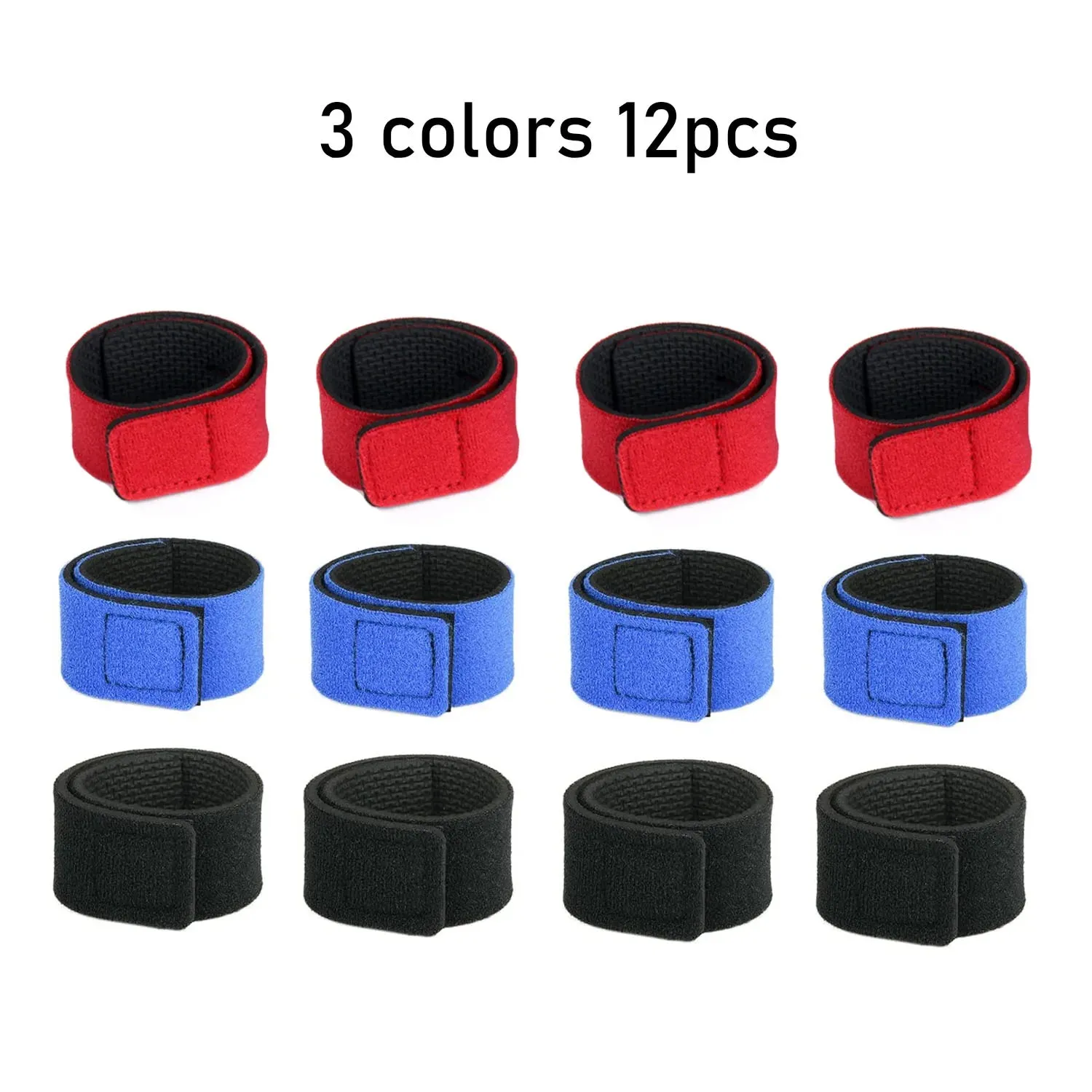 12/6/2Pcs Fishing Rod Holder Pole Belt Fastener Suspenders Strap Elastic Cable Fishing Rod Storage Tool Tackle Box Accessories ﻿