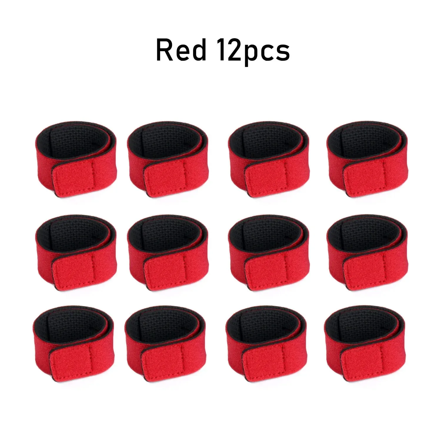 12/6/2Pcs Fishing Rod Holder Pole Belt Fastener Suspenders Strap Elastic Cable Fishing Rod Storage Tool Tackle Box Accessories ﻿