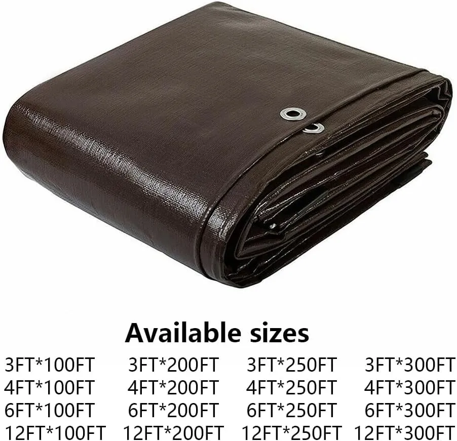 12x30 Feet Tarp, 16 Mil Heavy Duty Tarp, UV Resistant, Tear Resistant, Outdoor Tarps Cover with Reinforced Edge Grommets for Roofs, Patios, Camping, Trucks, Yachts
