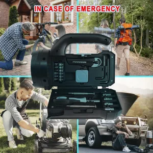17 Piece Flashlight & Tool Kit