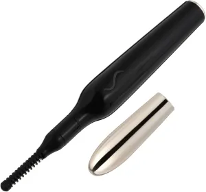 1Set Electric Eyelash Curler Rechargeable Heated Eyelash Tool with Curved Brush Heating Seconds Compact Design for Travel for