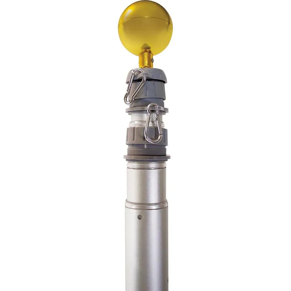 20' Collapsible Aluminum Large Diameter Flagpole