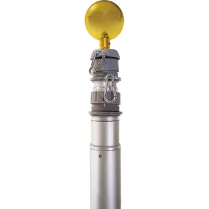 20' Collapsible Aluminum Large Diameter Flagpole
