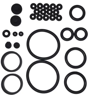 2016 Stern Pinball Black Rubber Ring Kit Compatible with Spiderman The Pin Home Edition Pinball Machine