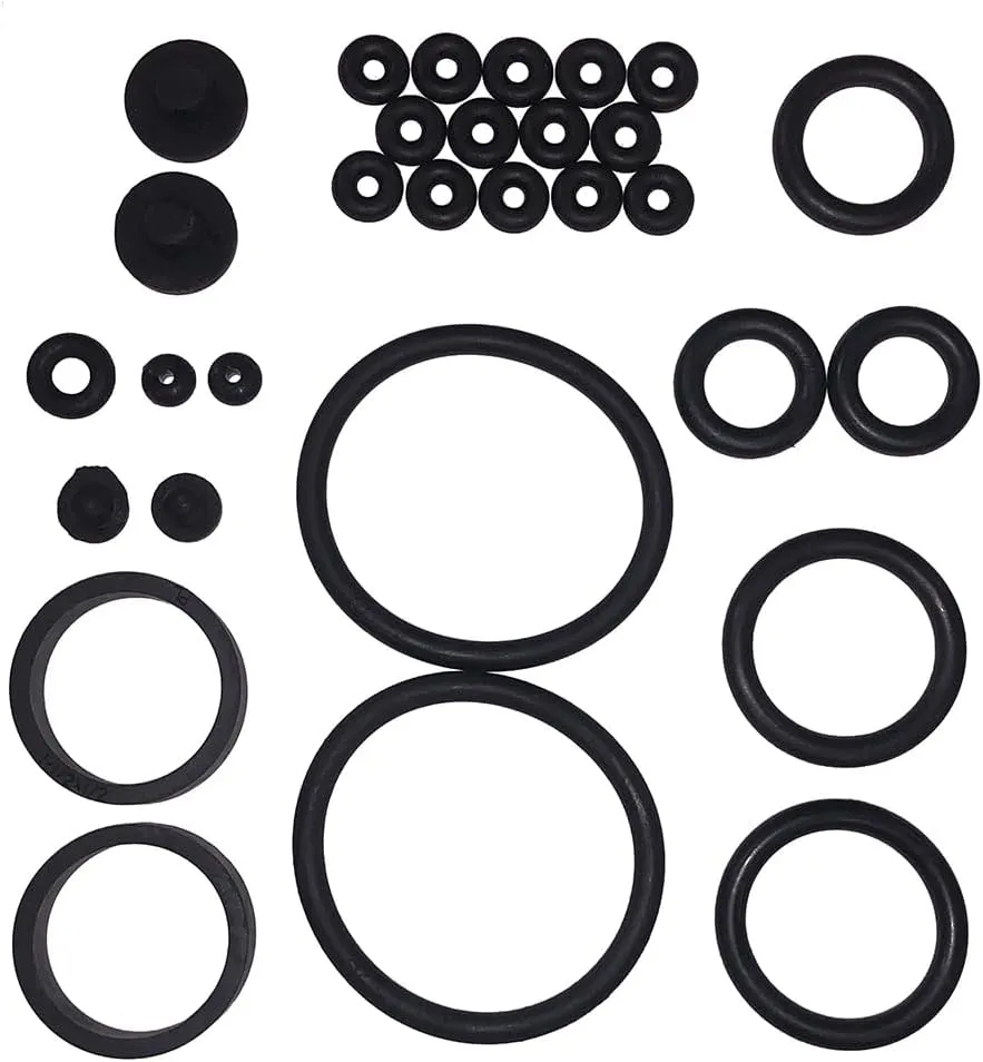 2016 Stern Pinball Black Rubber Ring Kit Compatible with Spiderman The Pin Home Edition Pinball Machine
