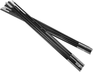 2pcs Fiberglass Tent Pole Kit Lightweight Flexible Replacement Rods for Camping Hiking and Outdoor Use Support for Tarps Awnings Convenient Folding Design