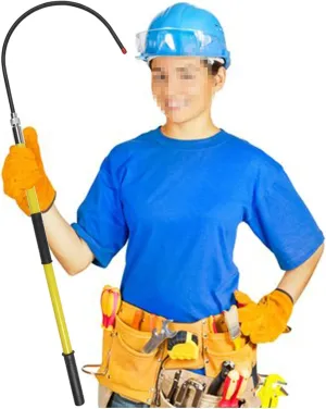 3 4 6 10 Ft Long Electrician Insulated Rescue Pole with 16 1/2in Hook, 10 35 110 220 KV High Voltage Safety Anti Electric Shock Rescue Rod, Portable Electrical Safety Tool(Yellow,150cm/4.9ft/59in)