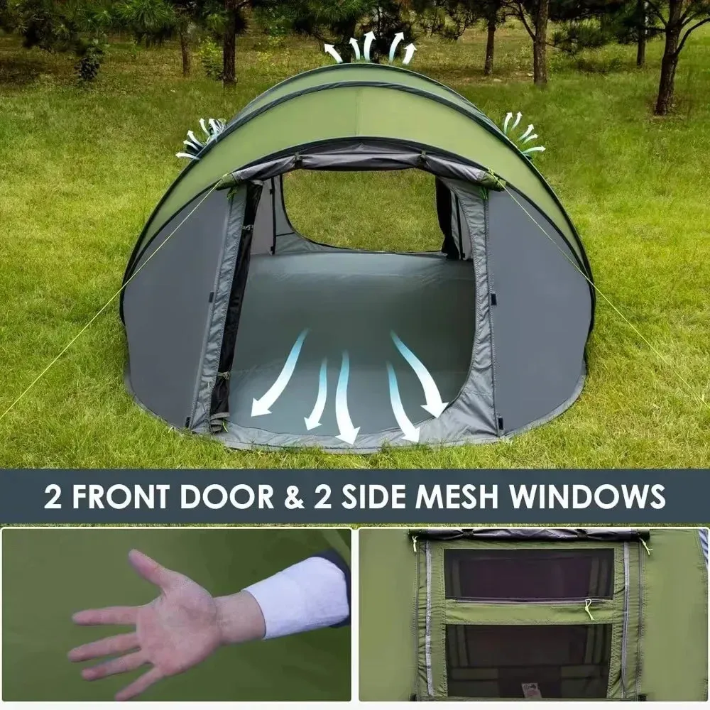 3-4 People Automatic Pop Up Tent
