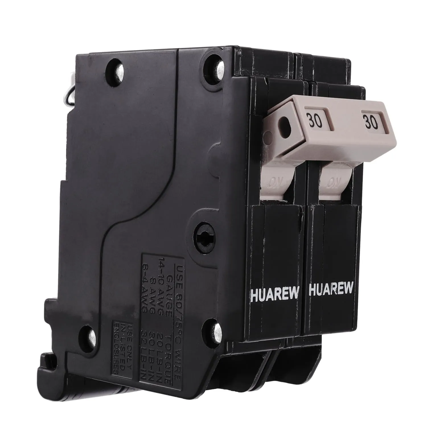 30 Amp 2 Pole Circuit Breaker,Plug-in Mounting Thermal Magnetic Protection,10 KAIC 120/240V,Fit for Eaton Cutler Hammer Load Centers