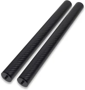 31mm 3K Carbon Fiber Extension Pole Set for Mirrorless, DSLR and Camera Stabilizers, Works with most iPhone GoPro or DSLR Gimbals with 0.25 in Standard Thread Male Female Interlocking Ends