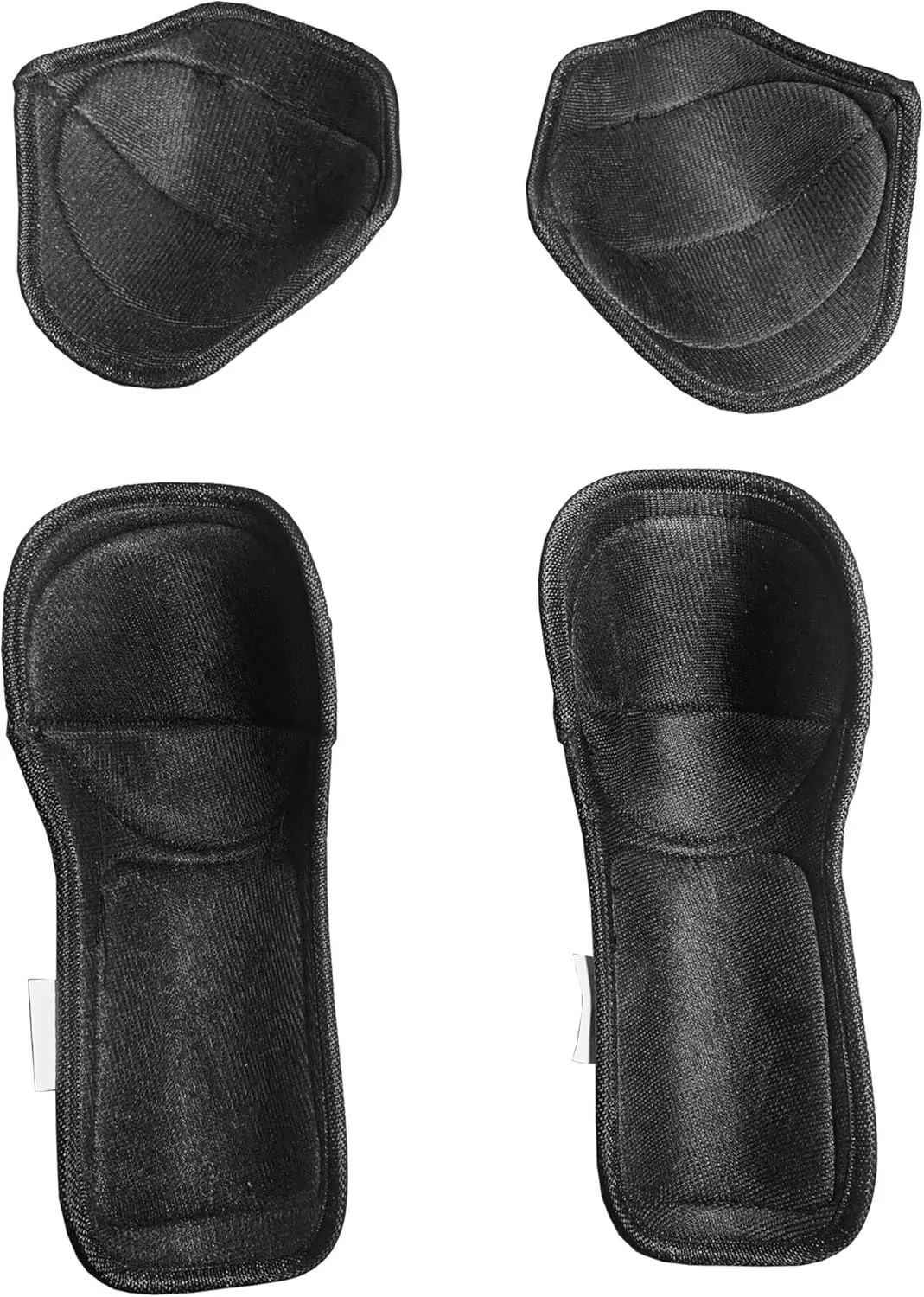 4PC CE Hard Removable Armor for Motorcycle Leather Textile Jackets All Brands Black