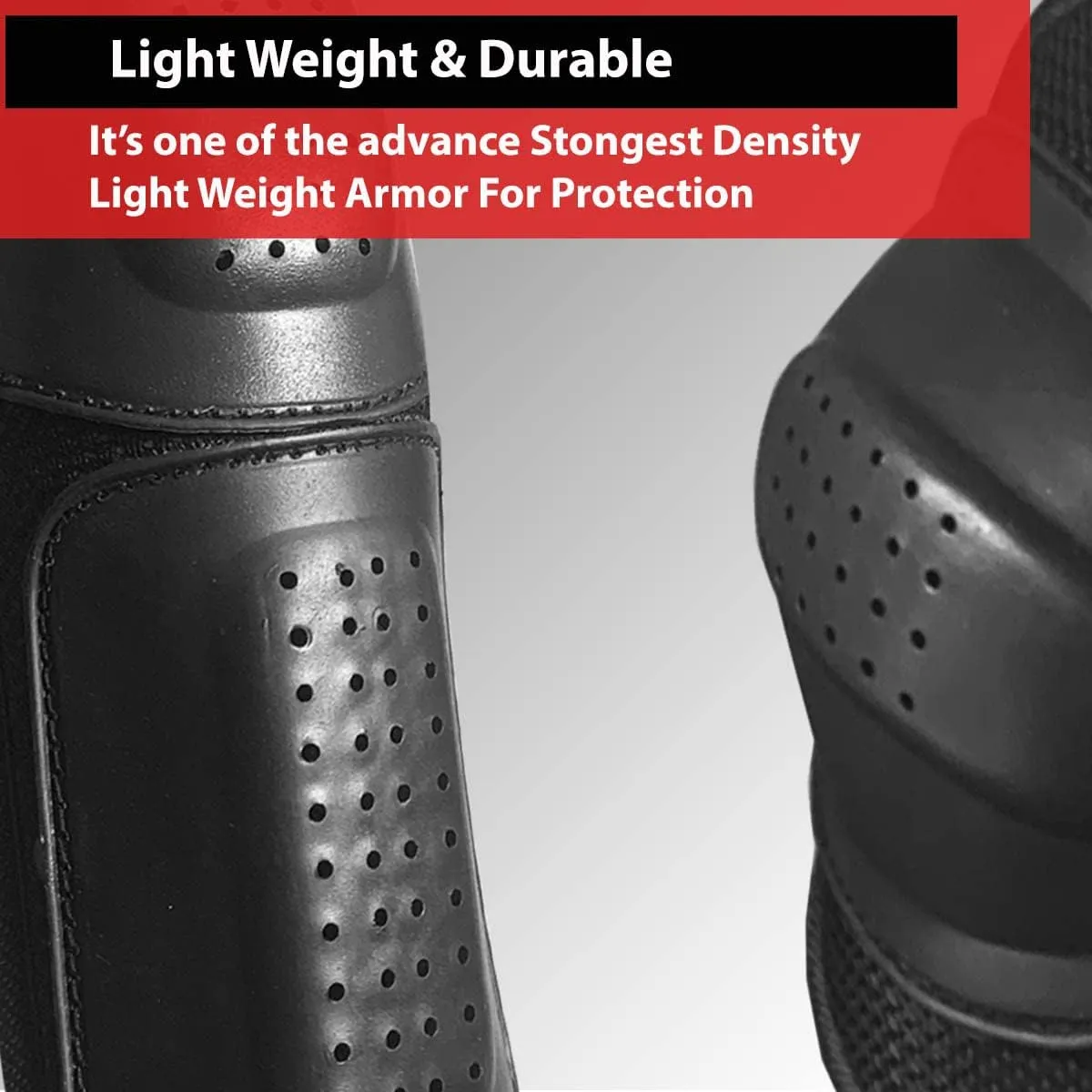 4PC CE Hard Removable Armor for Motorcycle Leather Textile Jackets All Brands Black
