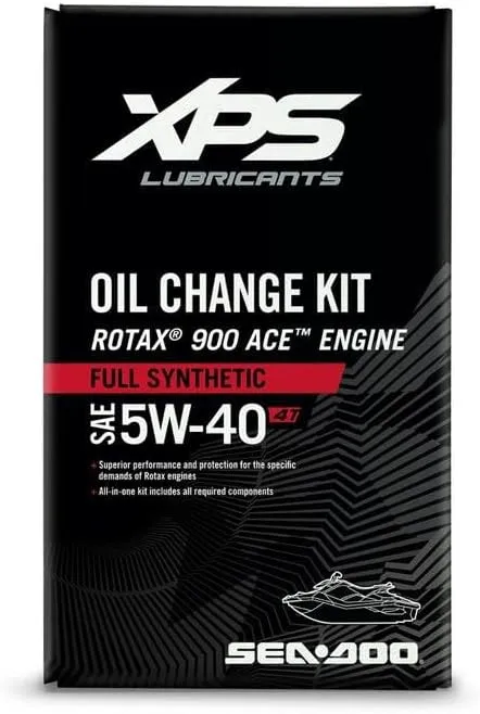 4T 5W-40 Full Synthetic Oil Change Kit for Rotax 900 ACE engine 9779485