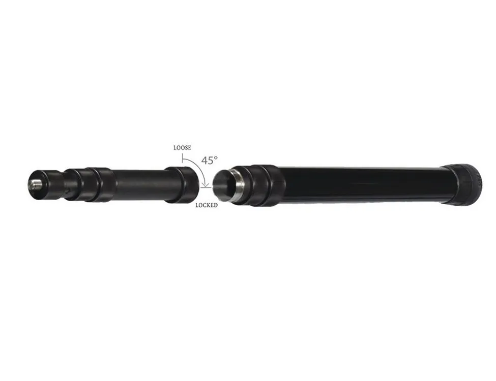 6 mini, POCKET-QT, VDB Complete collection pole boom Anti-slip segments