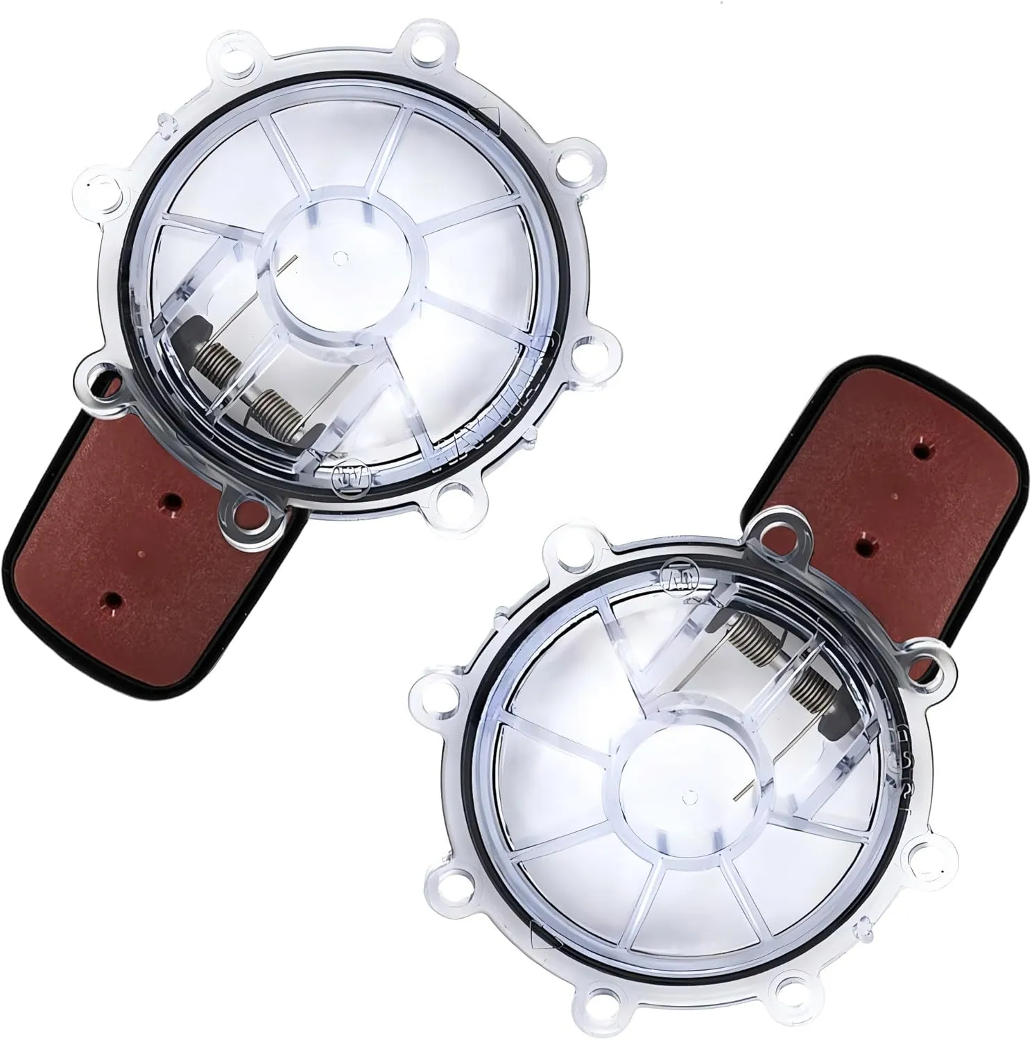 7056 Check Valve Cover with Flapper Assembly, Compatible with Jandy 7305, 7235, 7236, 7511, 7512 Spring Check Valves,CVPC Material,Prevents Backflow and Corrosion Resistant (2-Pack)