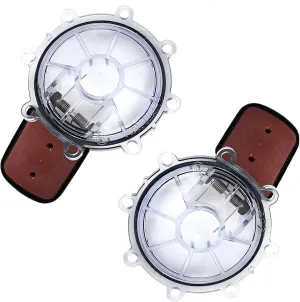 7056 Check Valve Cover with Flapper Assembly, Compatible with Jandy 7305, 7235, 7236, 7511, 7512 Spring Check Valves,CVPC Material,Prevents Backflow and Corrosion Resistant (2-Pack)