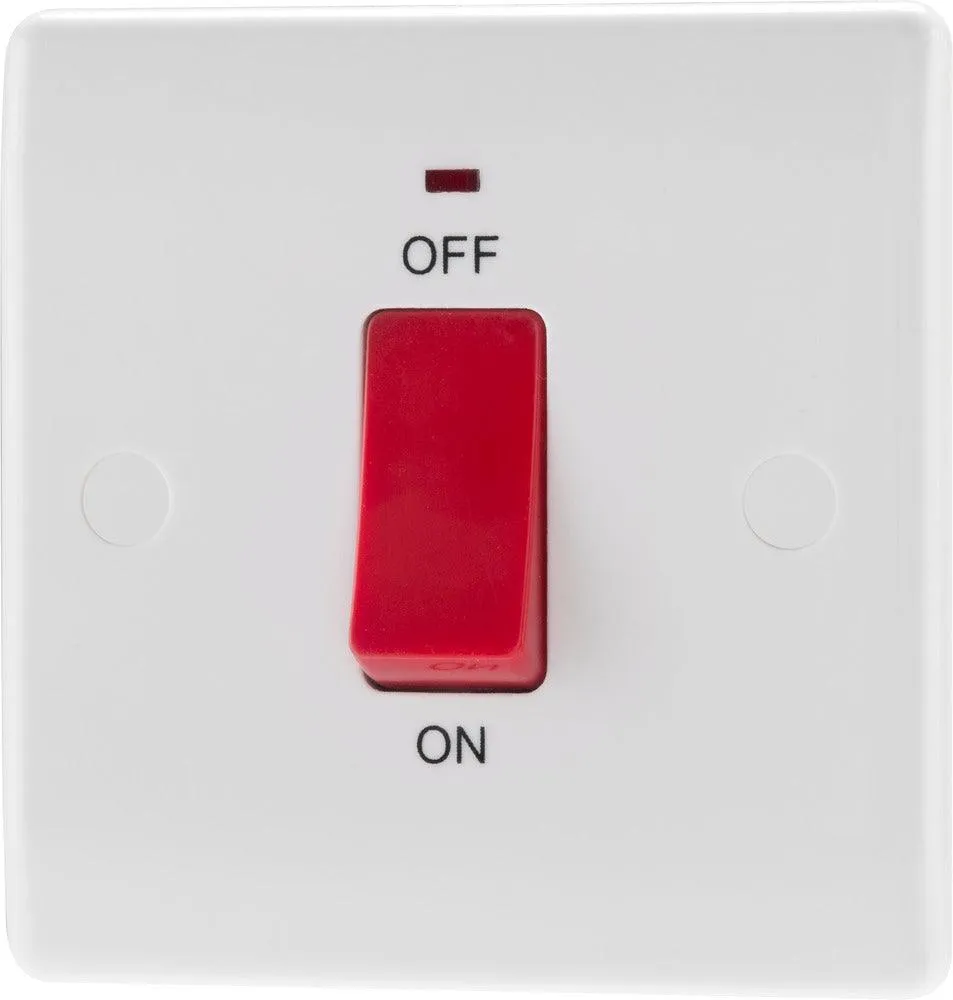 800 Series 45A Double Pole Switch with Indicator