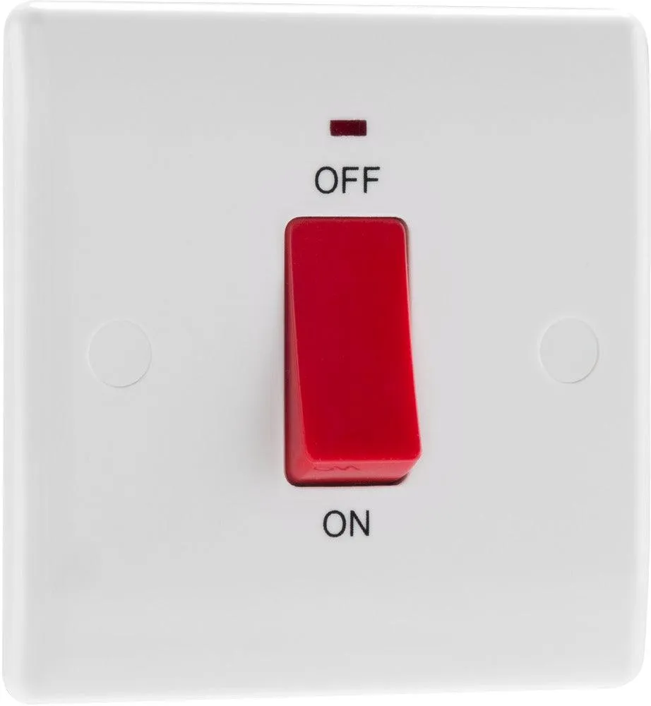 800 Series 45A Double Pole Switch with Indicator