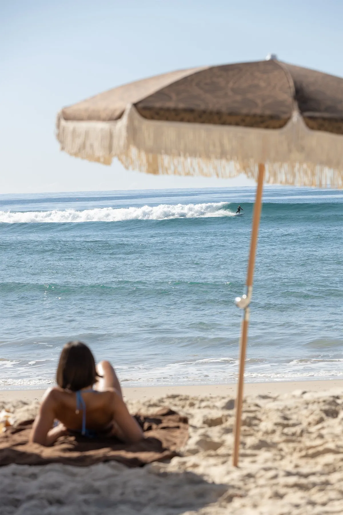 Abode Beach Brollie | Chocolate
