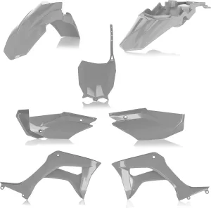 Acerbis Full Plastic Kit (GREY) For 19-23 HONDA CRF110F