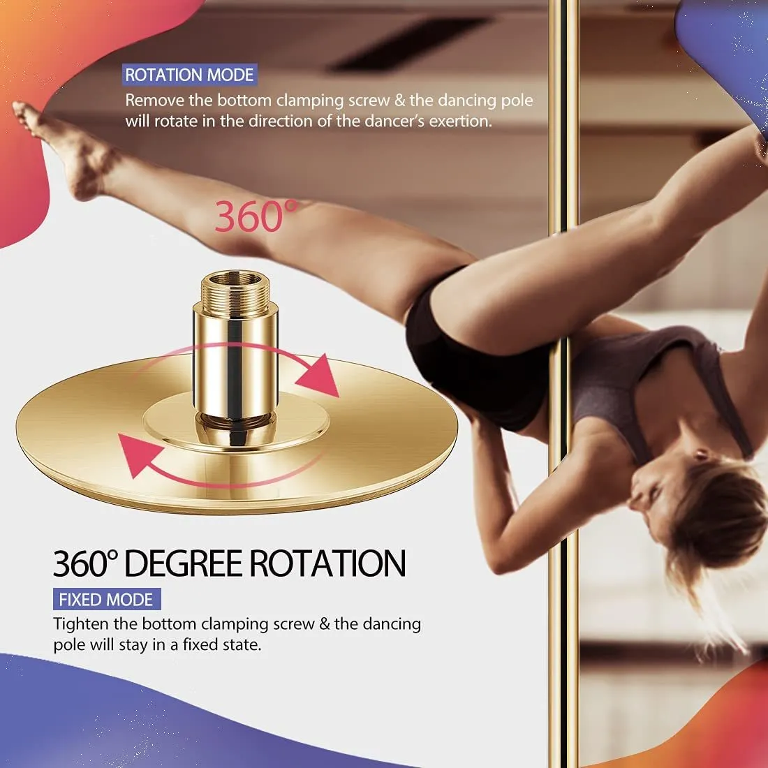 Adjustable Dancing Pole, Dance Pole