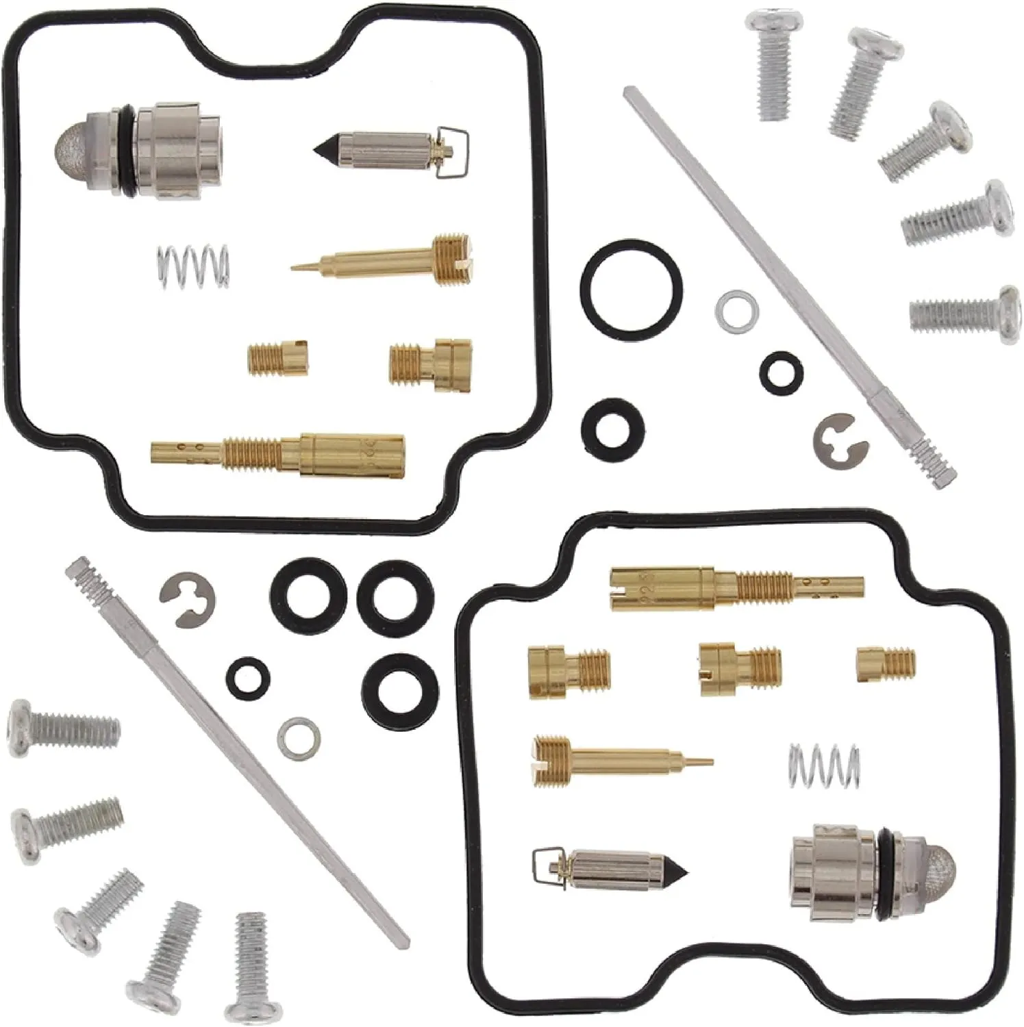 All Balls 26-1368 Carburetor Repair Kit (26-1368 Yamaha YFM660R Raptor 2001-2005)