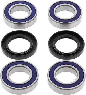 All Balls Racing 25-1592 Rear Wheel Bearing Kit Compatible with/Replacement For Cagiva Raptor 1000 2000-2005, Raptor 650 2001-2006, Kymco MXU 500 2WD, MXU 500 4WD