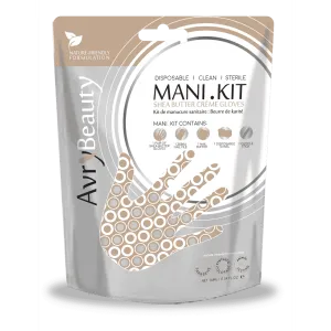 All-In-One Disposable MANI Kit with Shea Butter Gloves