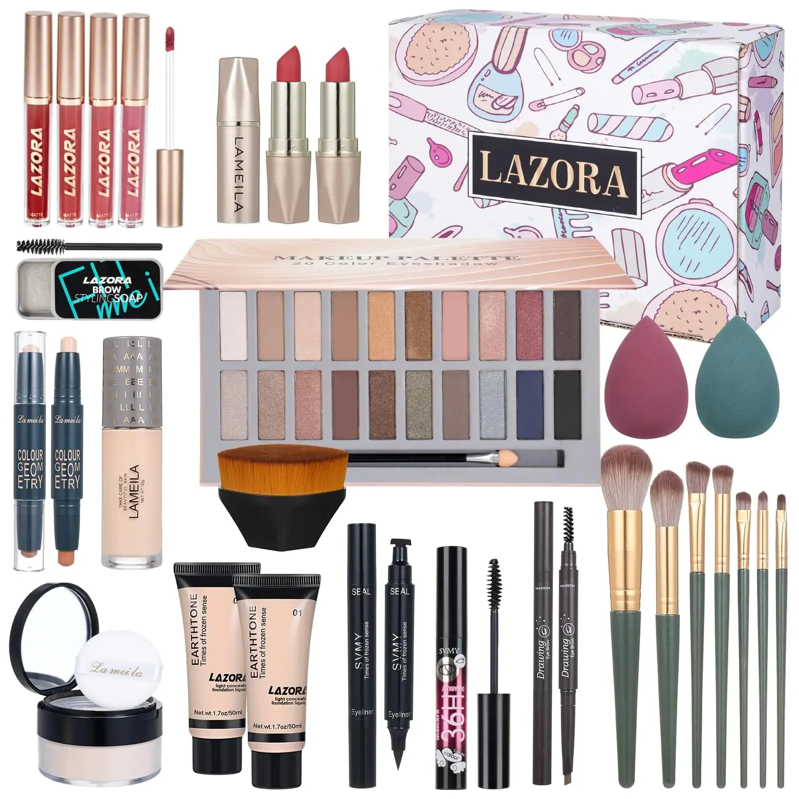 All-in-One Makeup Kit for Women & Teens