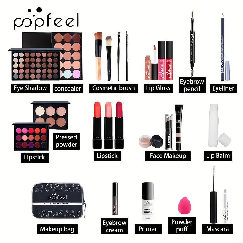 All-in-One Makeup Kit with Case