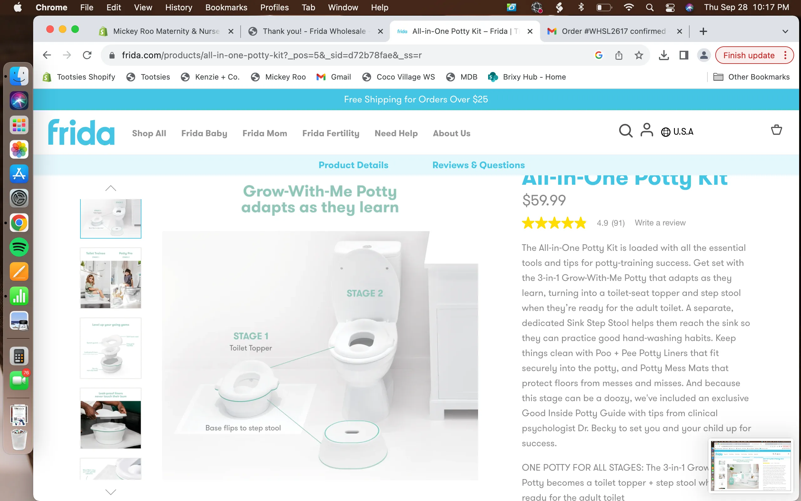 All-In-One Potty Kit