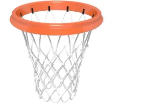 All-Weather Netball Hoop Nets, Professional Size (45 Centimeter) - Anti Whip Basketball Netting for Goal Hoop Rim Cylinder