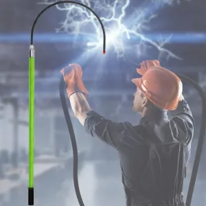 Anti-Electric Shock Rescue Tube，Lifesaving poleHigh Voltage Insulated Security Tools,Insulated Rescue Hook,Electrical Lifeguard Rod Kit,Electrocution Emergency Rescue Pole,Life Hook,Rescue S