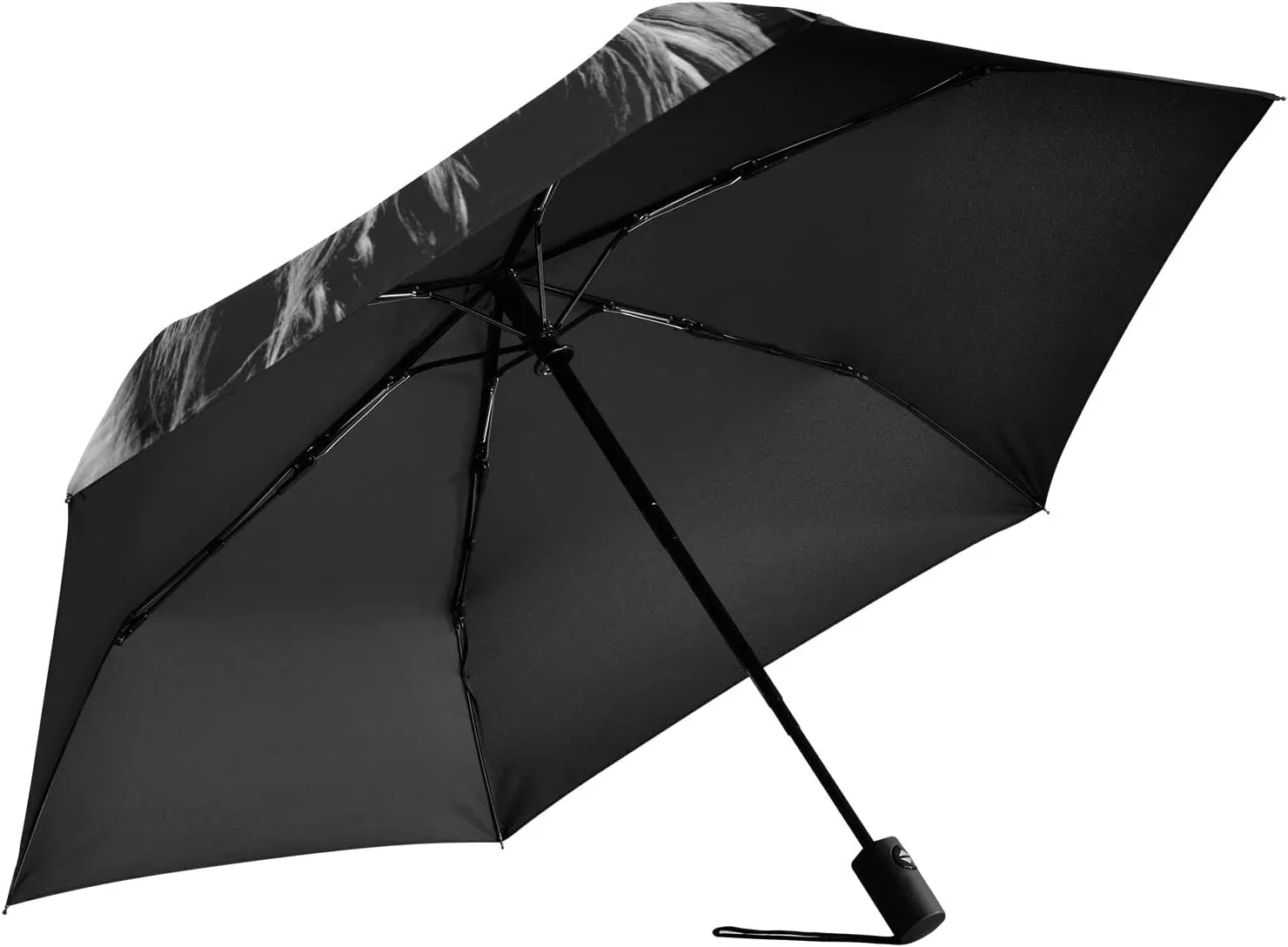 Automatic Lightweight Folding Umbrella, Auto Open/Close Portable Sun Travel Parasol, Compact Anti-UV Strong Rain Umbrella