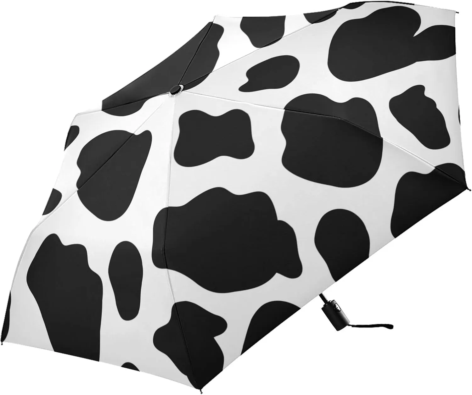Automatic Lightweight Folding Umbrella, Auto Open/Close Portable Sun Travel Parasol, Compact Anti-UV Strong Rain Umbrella