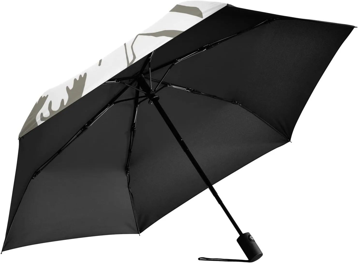 Automatic Lightweight Folding Umbrella, Auto Open/Close Portable Sun Travel Parasol, Compact Anti-UV Strong Rain Umbrella