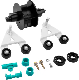 AXV621DAT Universal Pool Vac A-Frame/Turbine Kit for Hayward Navigator (All), Pool Vac (All), Ultra, Aquadroid, Aqua Bug, Diver Dave and Wanda The Whale, for Hayward Pool Vacuum Parts