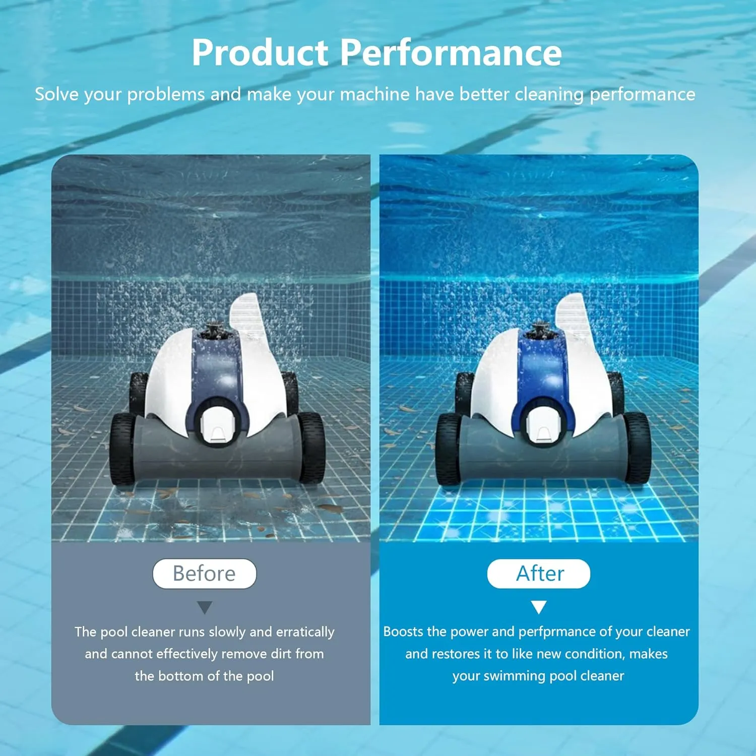 AXV621DAT Universal Pool Vac A-Frame/Turbine Kit for Hayward Navigator (All), Pool Vac (All), Ultra, Aquadroid, Aqua Bug, Diver Dave and Wanda The Whale, for Hayward Pool Vacuum Parts
