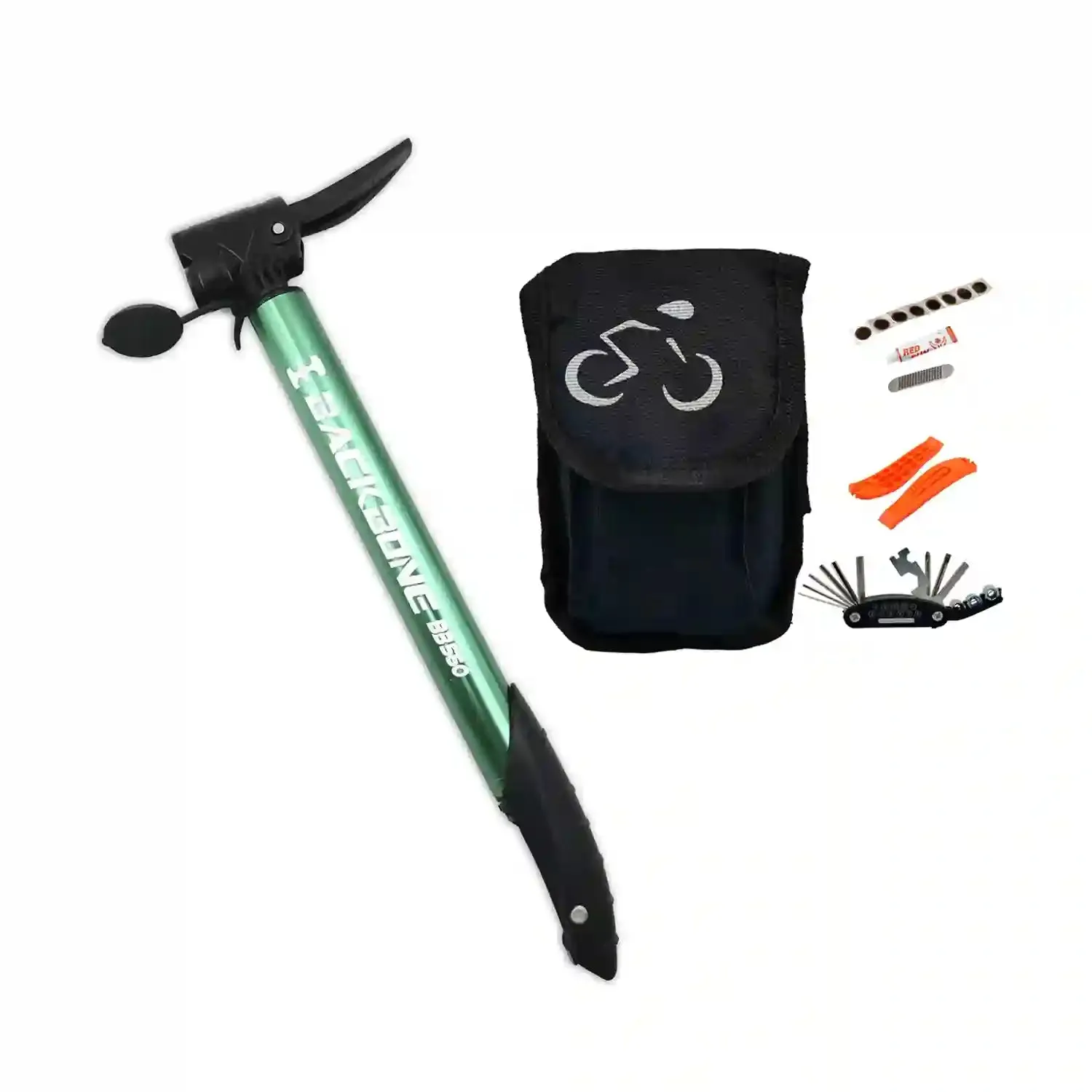 Backbone BB560 Mini Air Pump - Bicycle Toolkit Combo