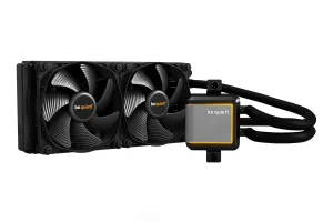 be quiet! Silent Loop 2 240mm CPU Liquid Cooler for demanding Systems, 2X Silent Wings 3 PWM high-Speed Fans, dampened and Adjustable Pump, 6-Pole Motor, 3-Chamber Pump, ARGB LEDs