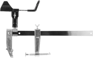 BESPORTBLE Fishing Pole Holder for Boat: 360 Degree Adjustable Fishing Rod Racks Folding Holder with 23cm Large Clamp Opening for Canoe Kayak Marine