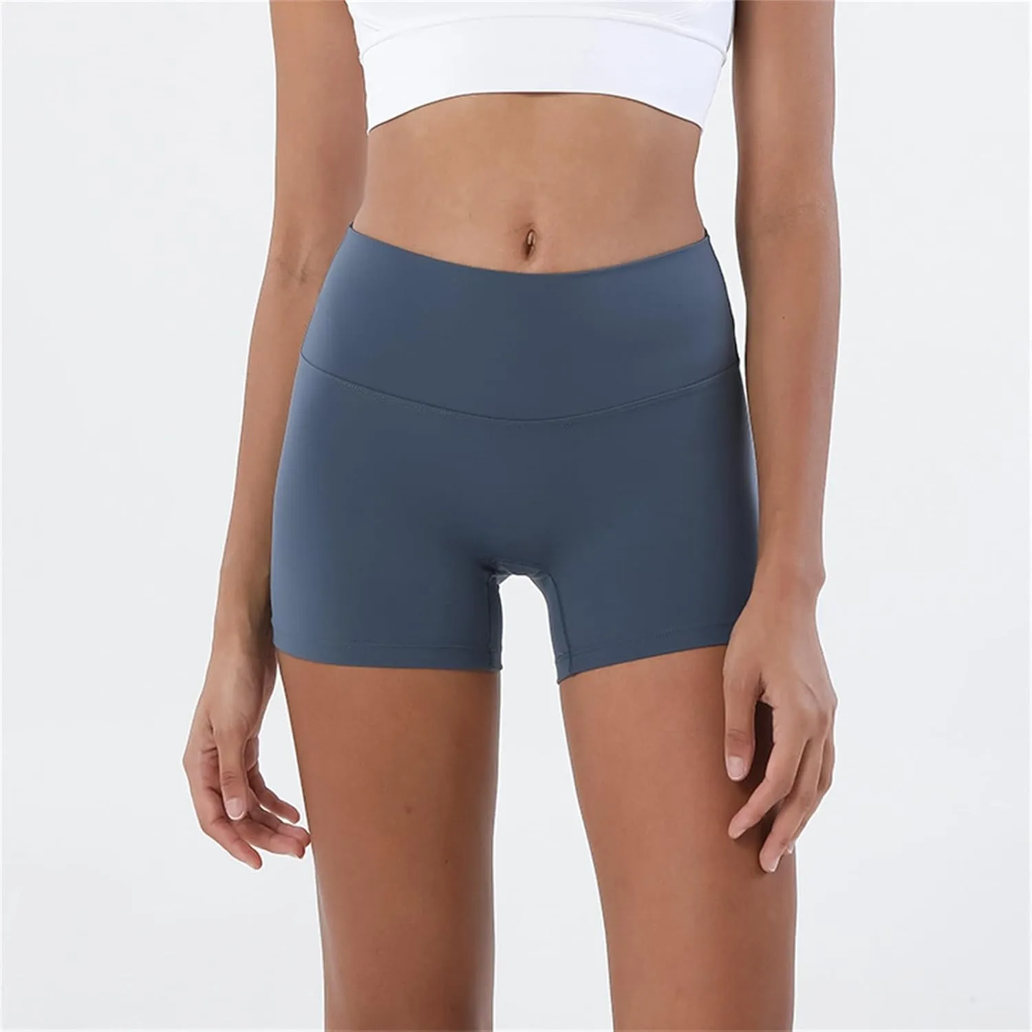 Biker Shorts Women Women Butt Lifting Shorts Pockets High Waisted Biker Anti Cellulite Up Workout Gym Shorts