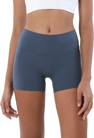 Biker Shorts Women Women Butt Lifting Shorts Pockets High Waisted Biker Anti Cellulite Up Workout Gym Shorts