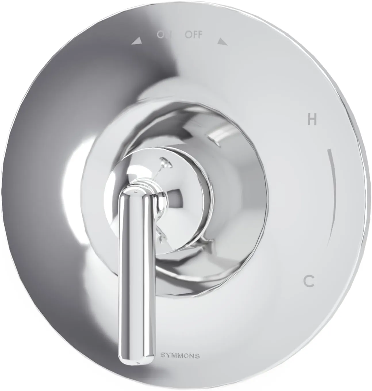 Birch Wall Mounted Single Handle Shower Valve Trim in Polished Chrome (Valve Not Included) - 5990TRM