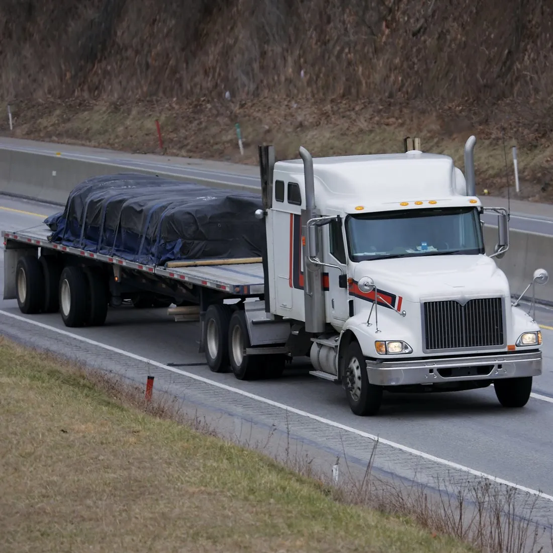 Black Mesh Replacement Tarp - 8 Foot x 22 Foot