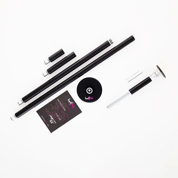 BLACK POWDER COATED | FLOOR TO CEILING I LUPIT POLE