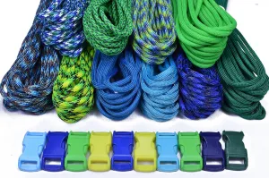 Bored Paracord Brand Paracord Starter Kit - Coastal Combo Kit